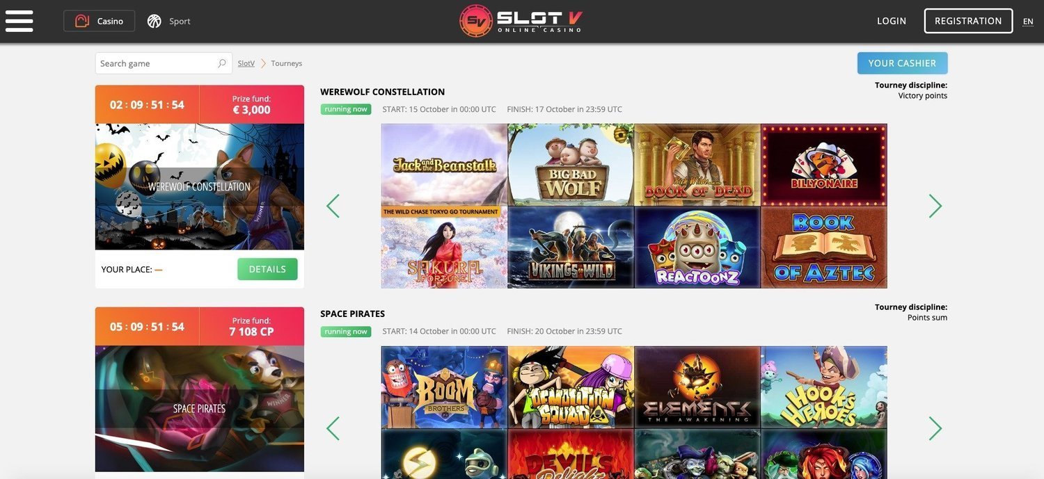 Casino SlotV online